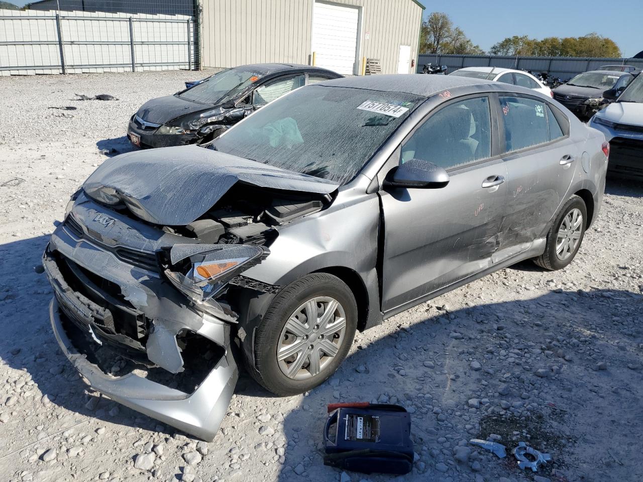 2022 KIA RIO LX VIN:3KPA24ADXNE480456