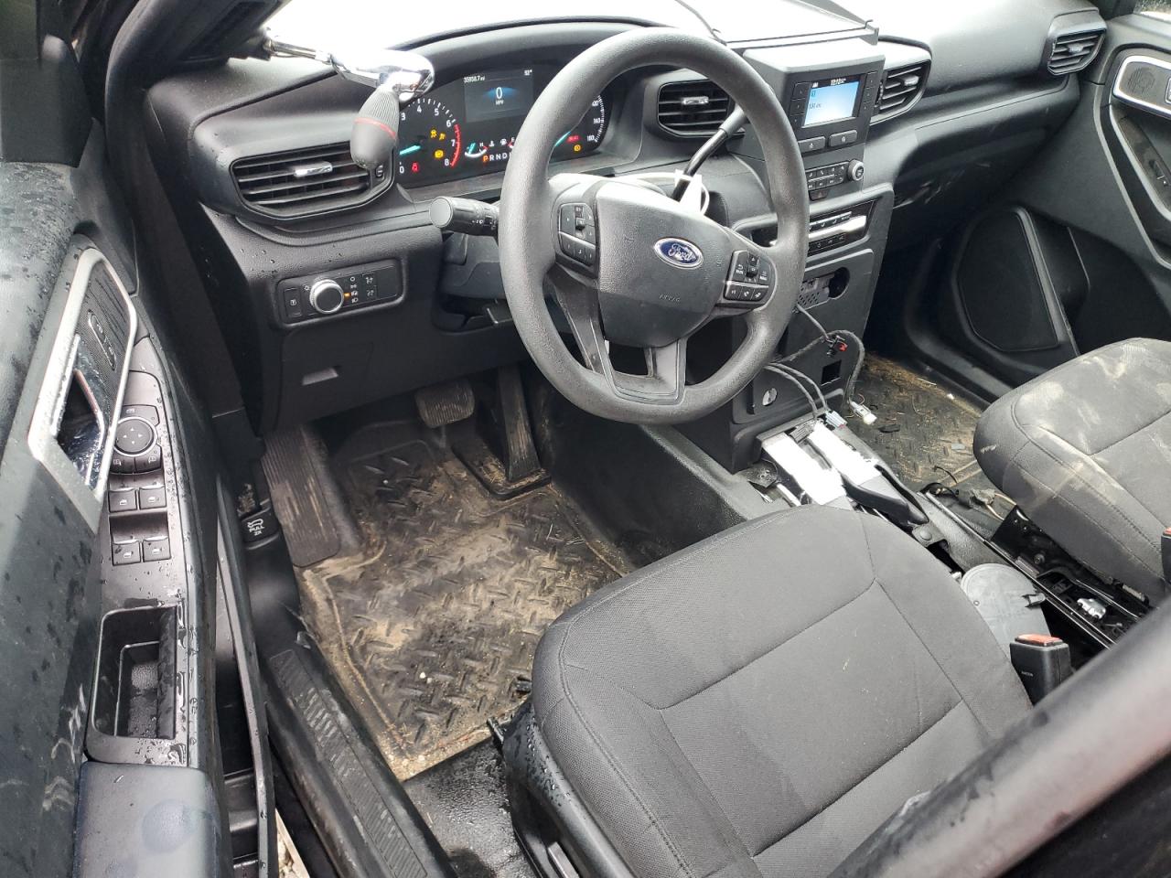 2022 FORD EXPLORER POLICE INTERCEPTOR VIN:1FM5K8AB4NGB76218
