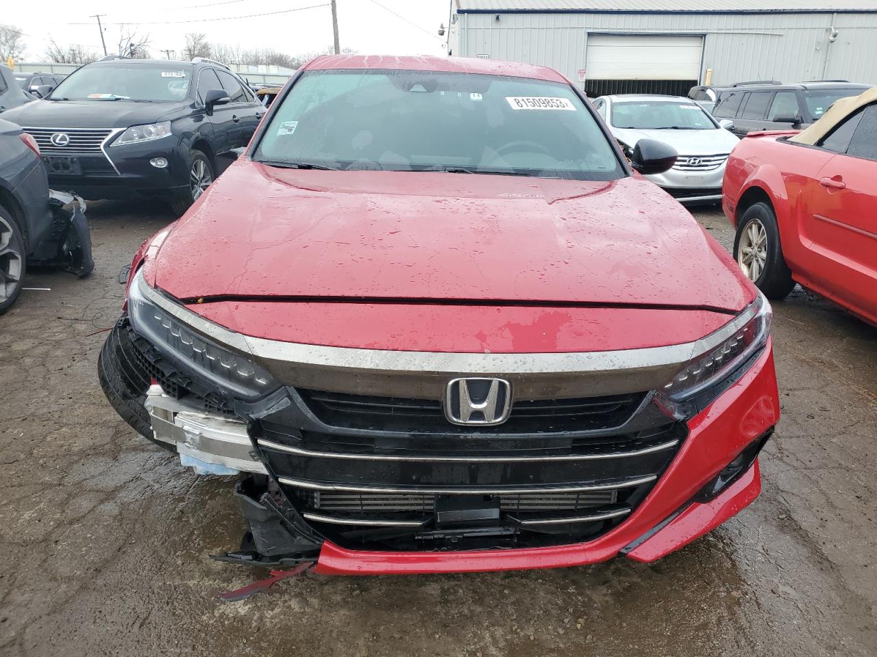 2022 HONDA ACCORD SPORT VIN:1HGCV1F39NA002225