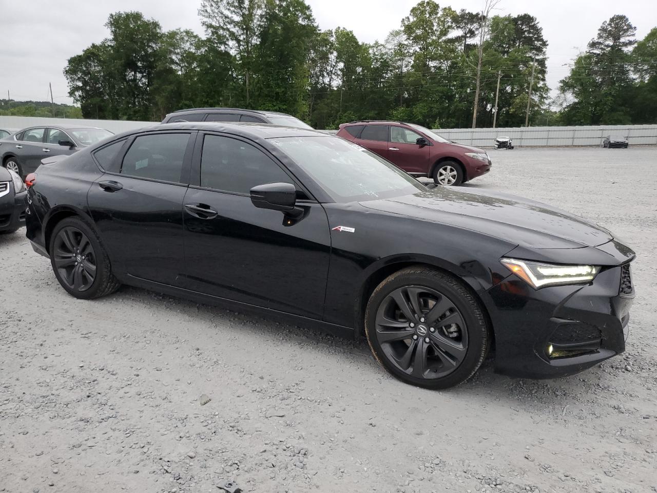 2022 ACURA TLX TECH A VIN:19UUB5F52NA002590