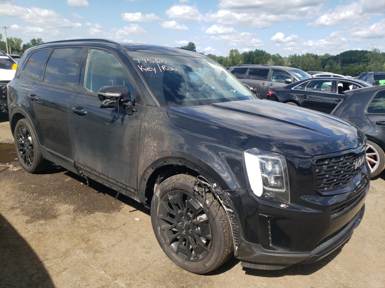 2022 KIA TELLURIDE EX VIN:5XYP3DHCXNG295962