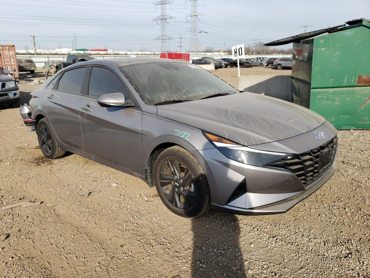 2023 HYUNDAI ELANTRA SEL VIN:KMHLM4AGXPU530091