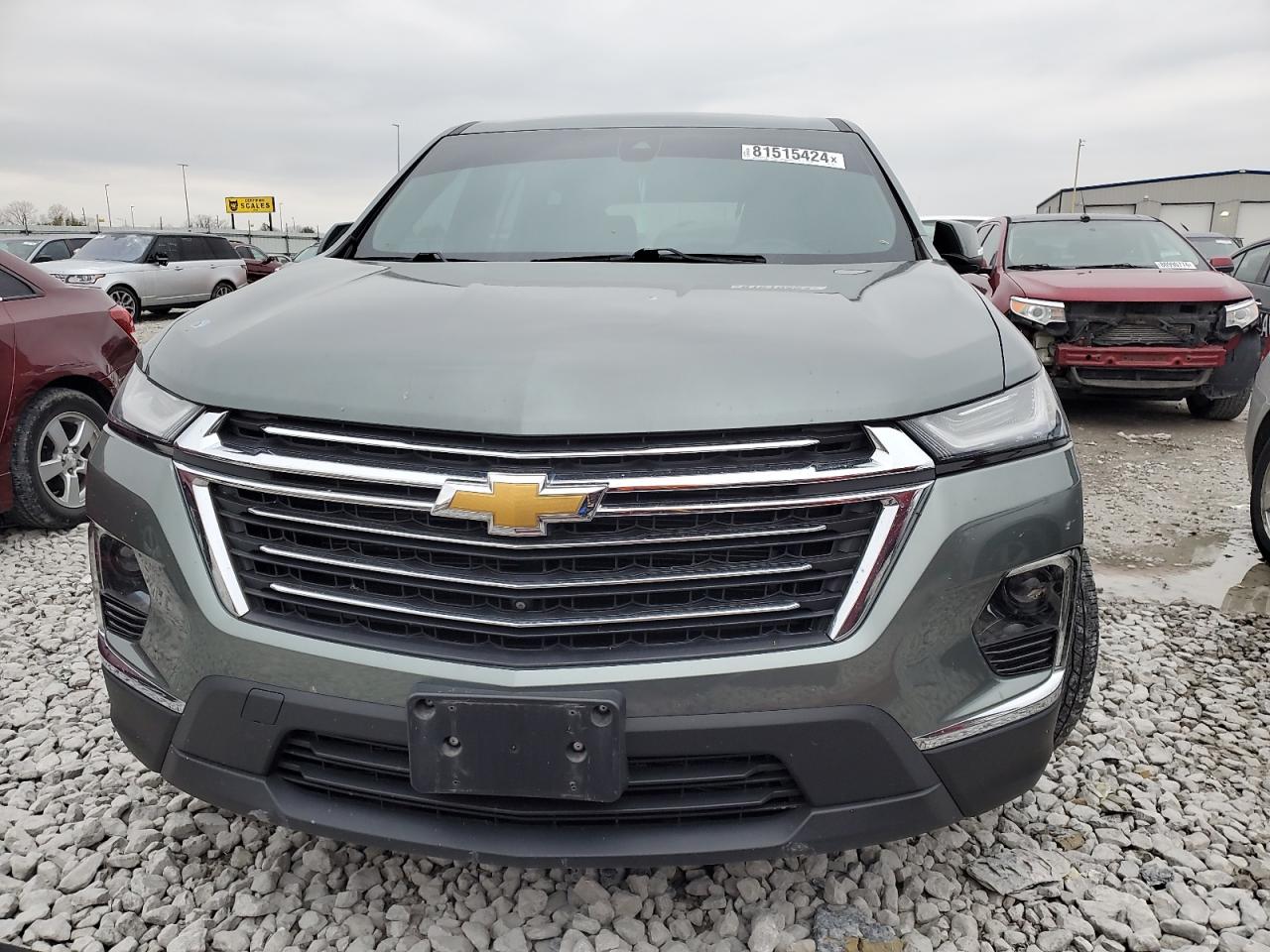 2022 CHEVROLET TRAVERSE LT VIN:1GNERHKW2NJ100475