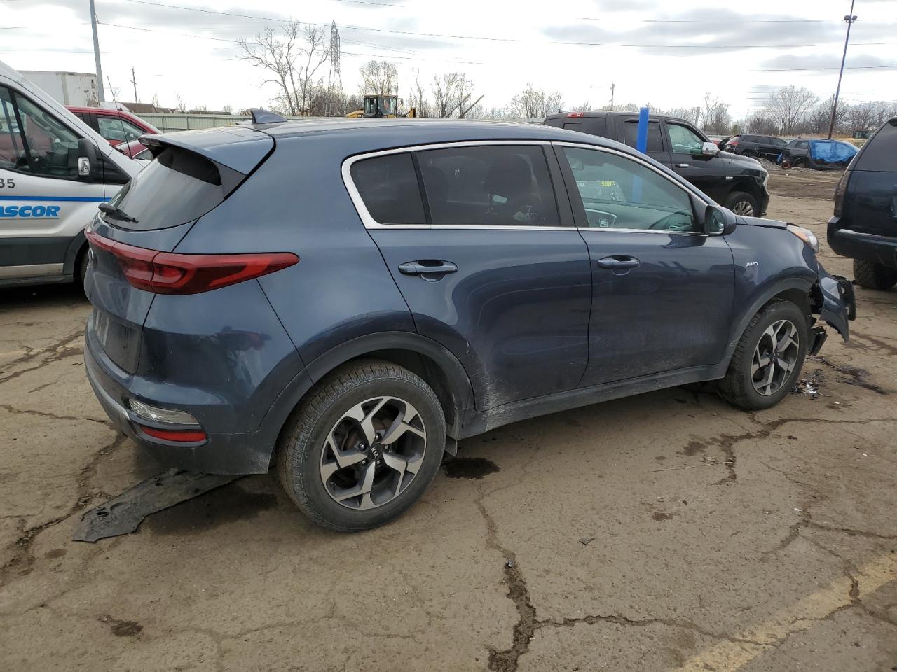 2022 KIA SPORTAGE LX VIN:KNDPMCACXN7993373