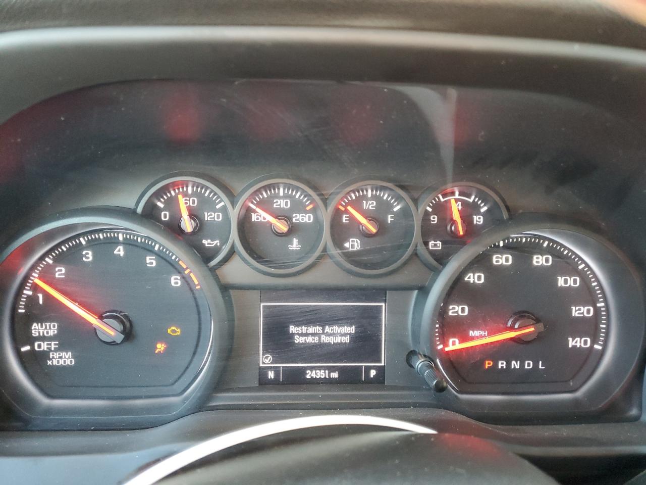 2023 CHEVROLET SILVERADO C1500 CUSTOM VIN:1GCRABEK4PZ256528