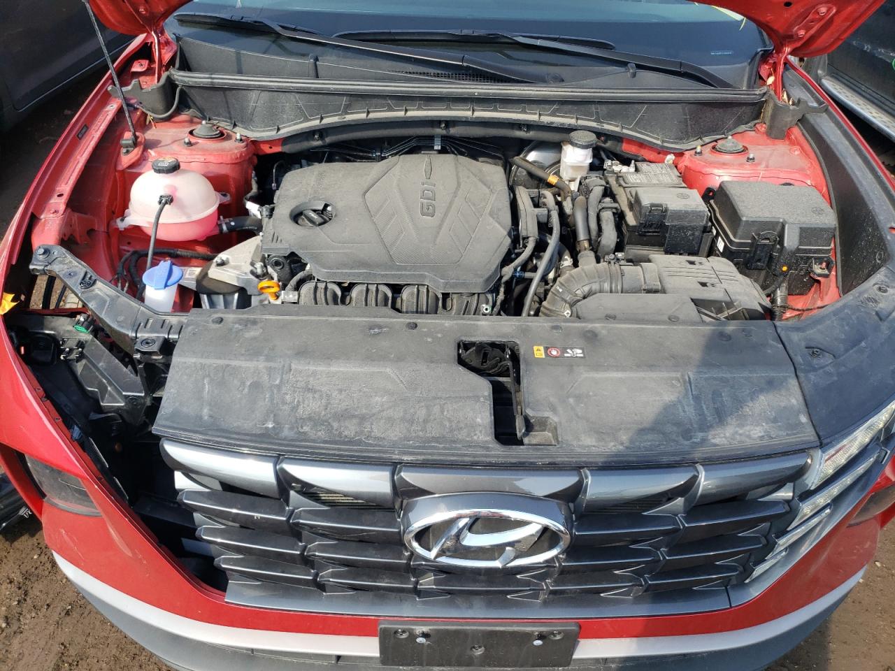 2022 HYUNDAI TUCSON SEL VIN:5NMJFCAE5NH083737