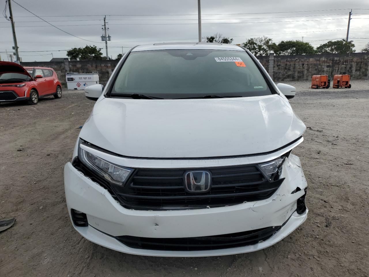 2022 HONDA ODYSSEY TOURING VIN:5FNRL6H88NB007721