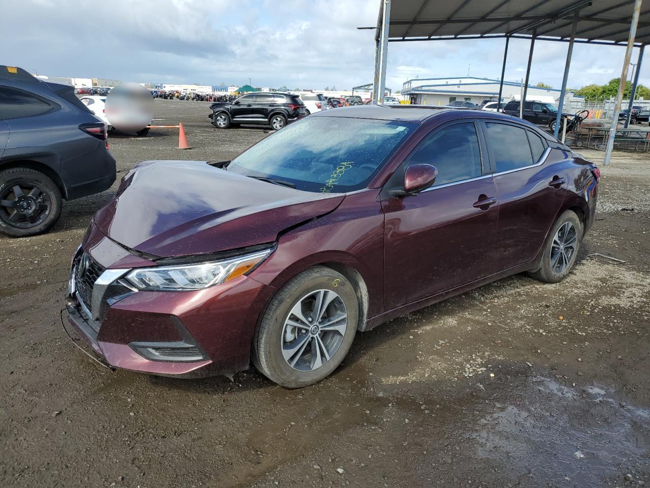 2023 NISSAN SENTRA SV VIN:3N1AB8CV7PY243053