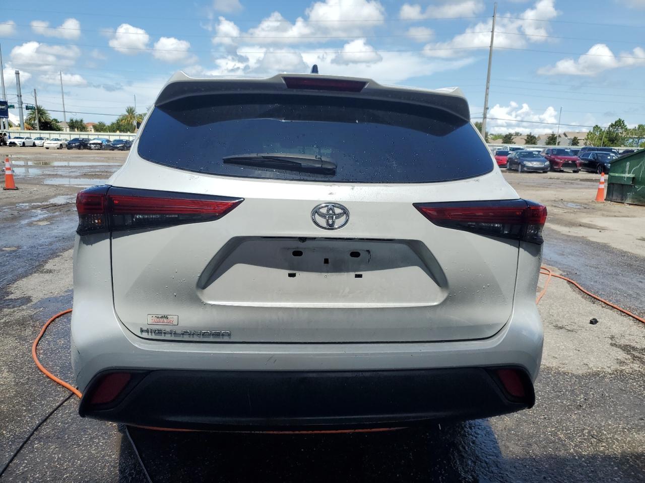 2022 TOYOTA HIGHLANDER L VIN:5TDCZRAH7NS098959