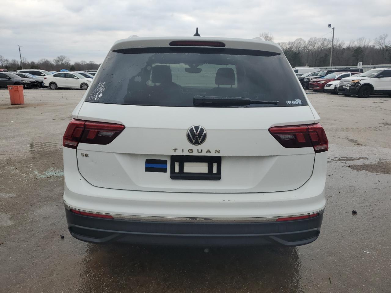 2022 VOLKSWAGEN TIGUAN SE VIN:3VV3B7AX5NM042116