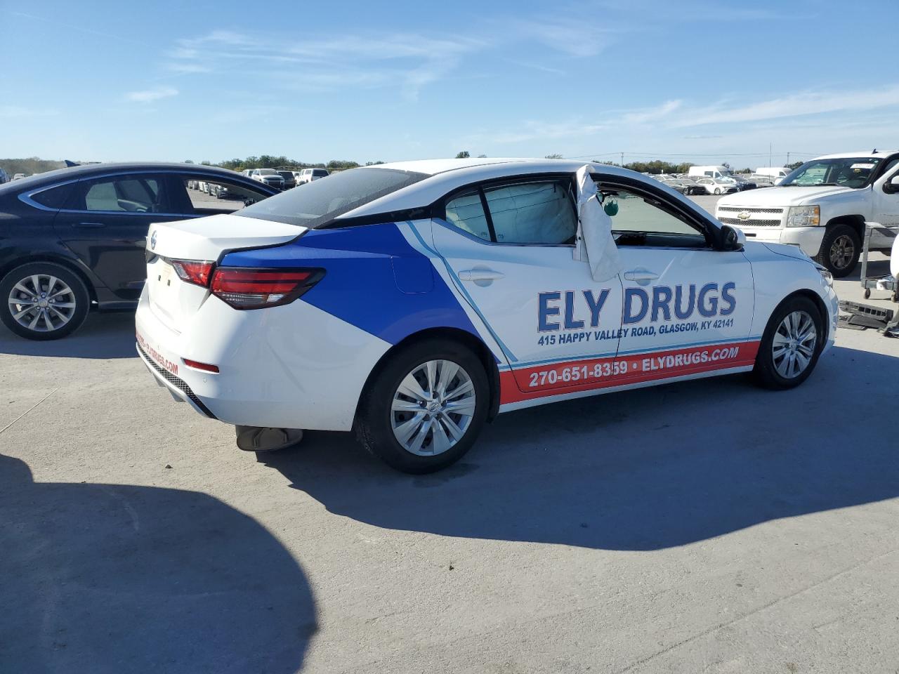 2022 NISSAN SENTRA S VIN:3N1AB8BV5NY277698