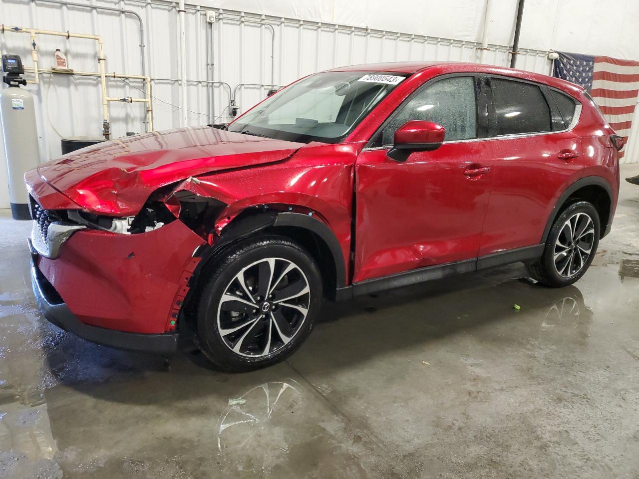 2022 MAZDA CX-5 PREMIUM PLUS VIN:JM3KFBEM6N0542247