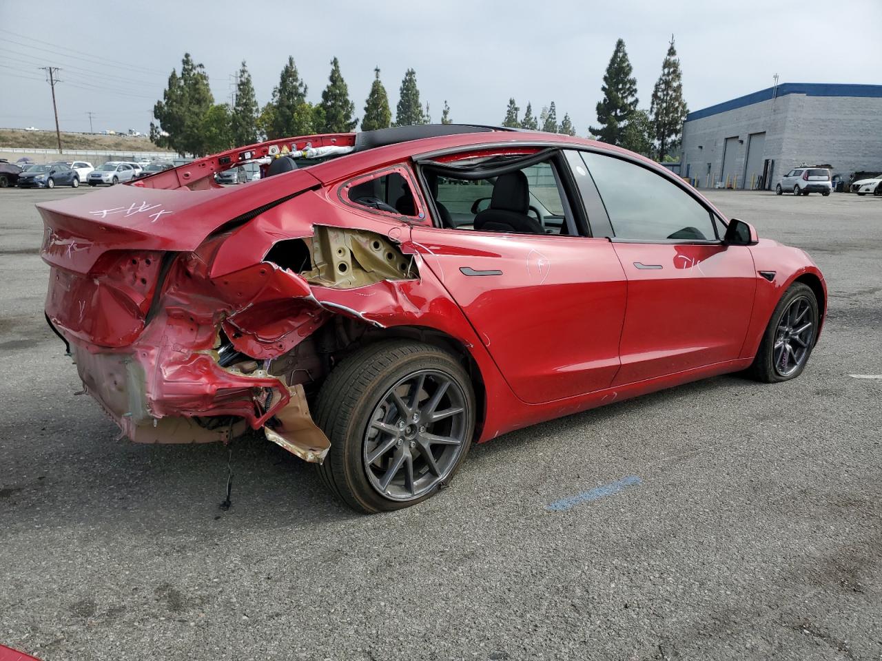 2023 TESLA MODEL 3  VIN:5YJ3E1EA7PF431811