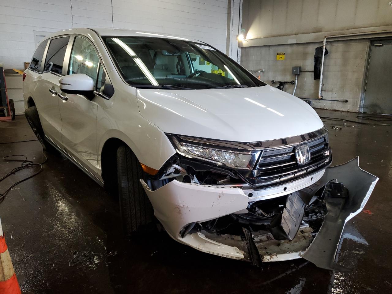 2022 HONDA ODYSSEY EXL VIN:5FNRL6H73NB022702