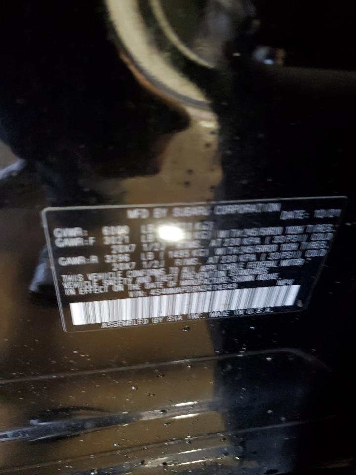 2022 SUBARU ASCENT LIMITED VIN:4S4WMAPD8N3414349