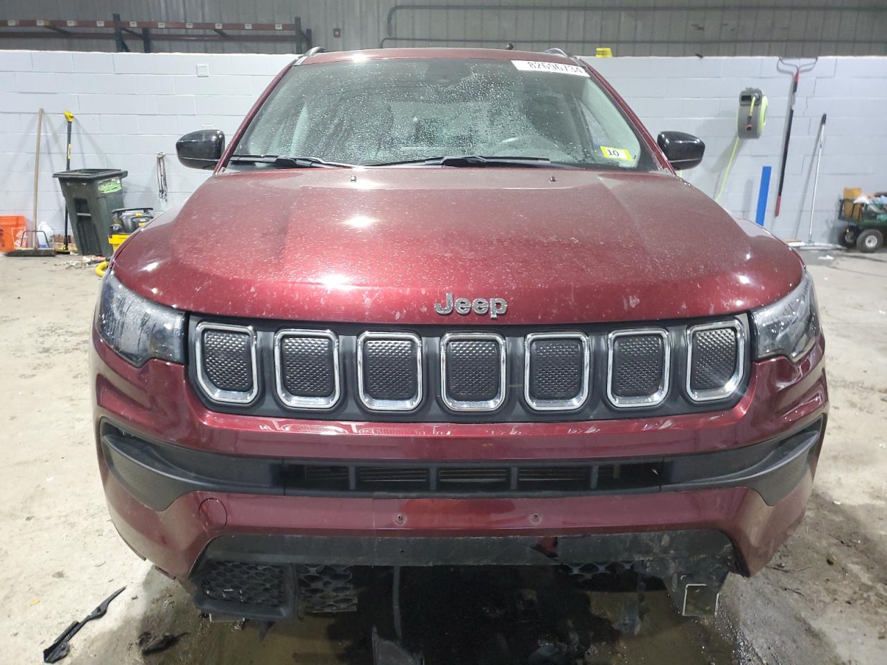 2022 JEEP COMPASS LATITUDE LUX VIN:3C4NJDFB2NT208636
