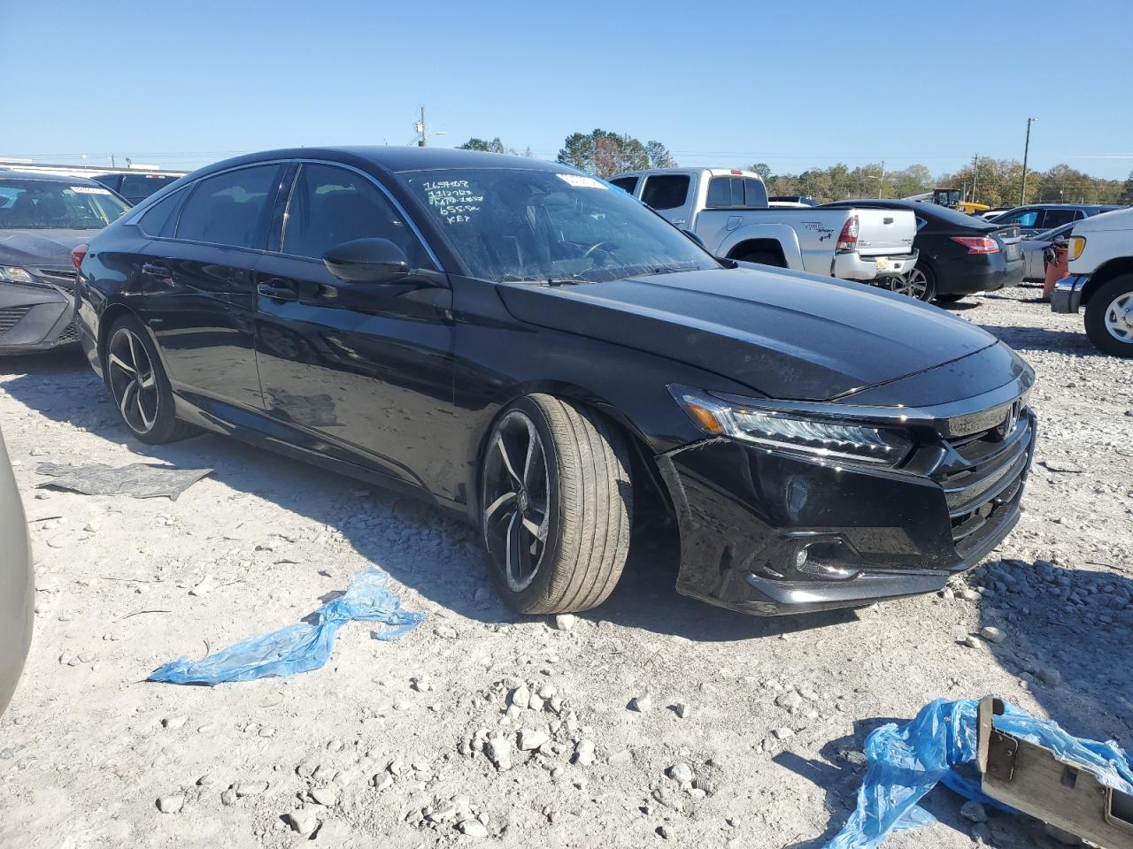 2022 HONDA ACCORD SPORT VIN:1HGCV1F30NA051183