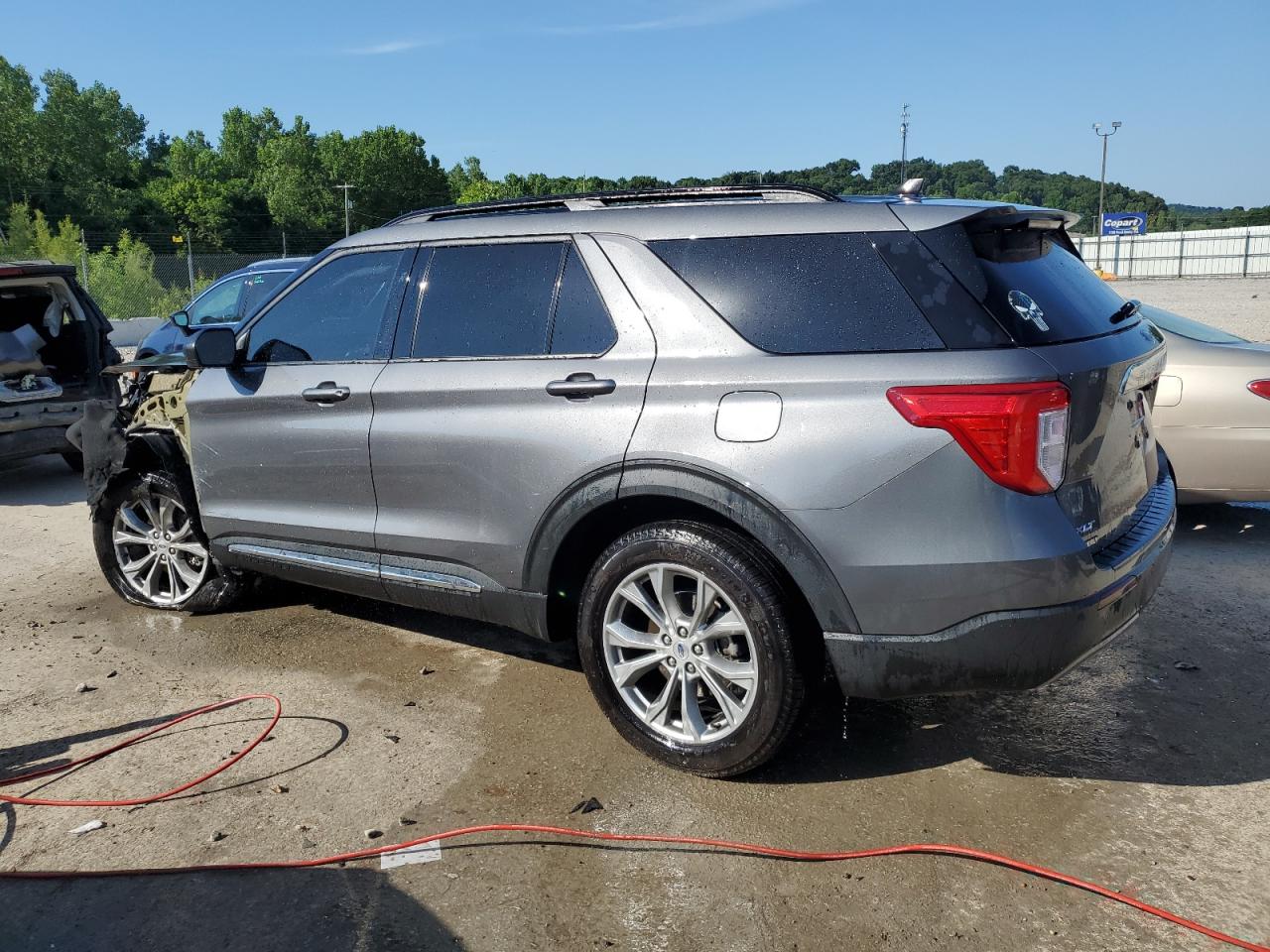 2022 FORD EXPLORER XLT VIN:1FMSK8DH0NGB22370