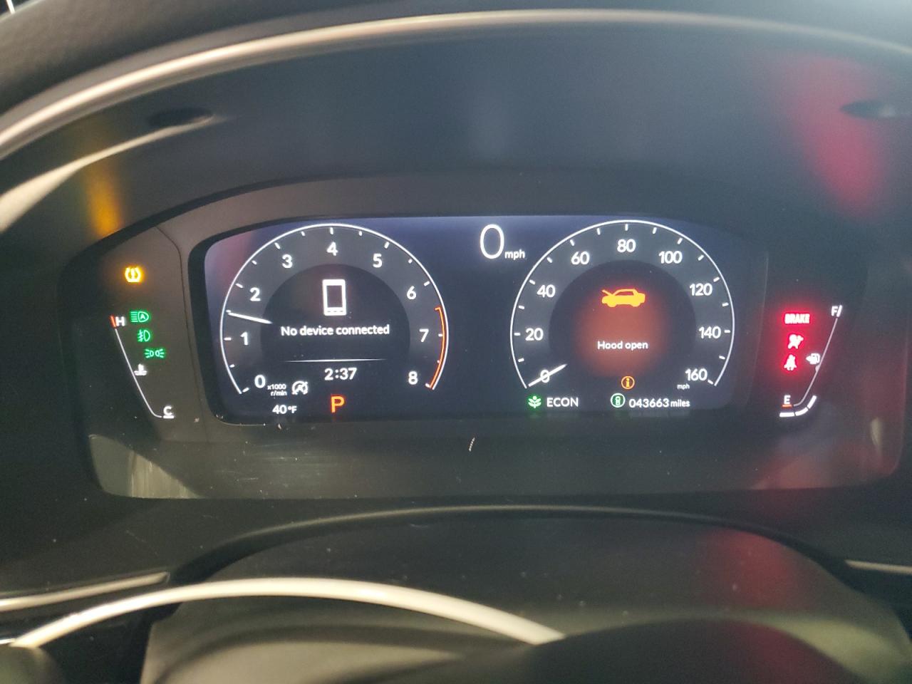 2024 HONDA CIVIC TOURING VIN:2HGFE1F91RH327492