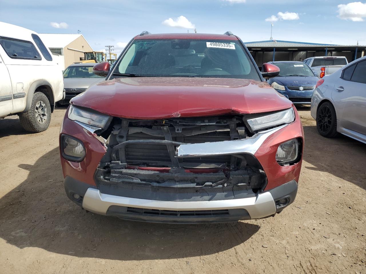 2022 CHEVROLET TRAILBLAZER LT VIN:KL79MPSL8NB079499