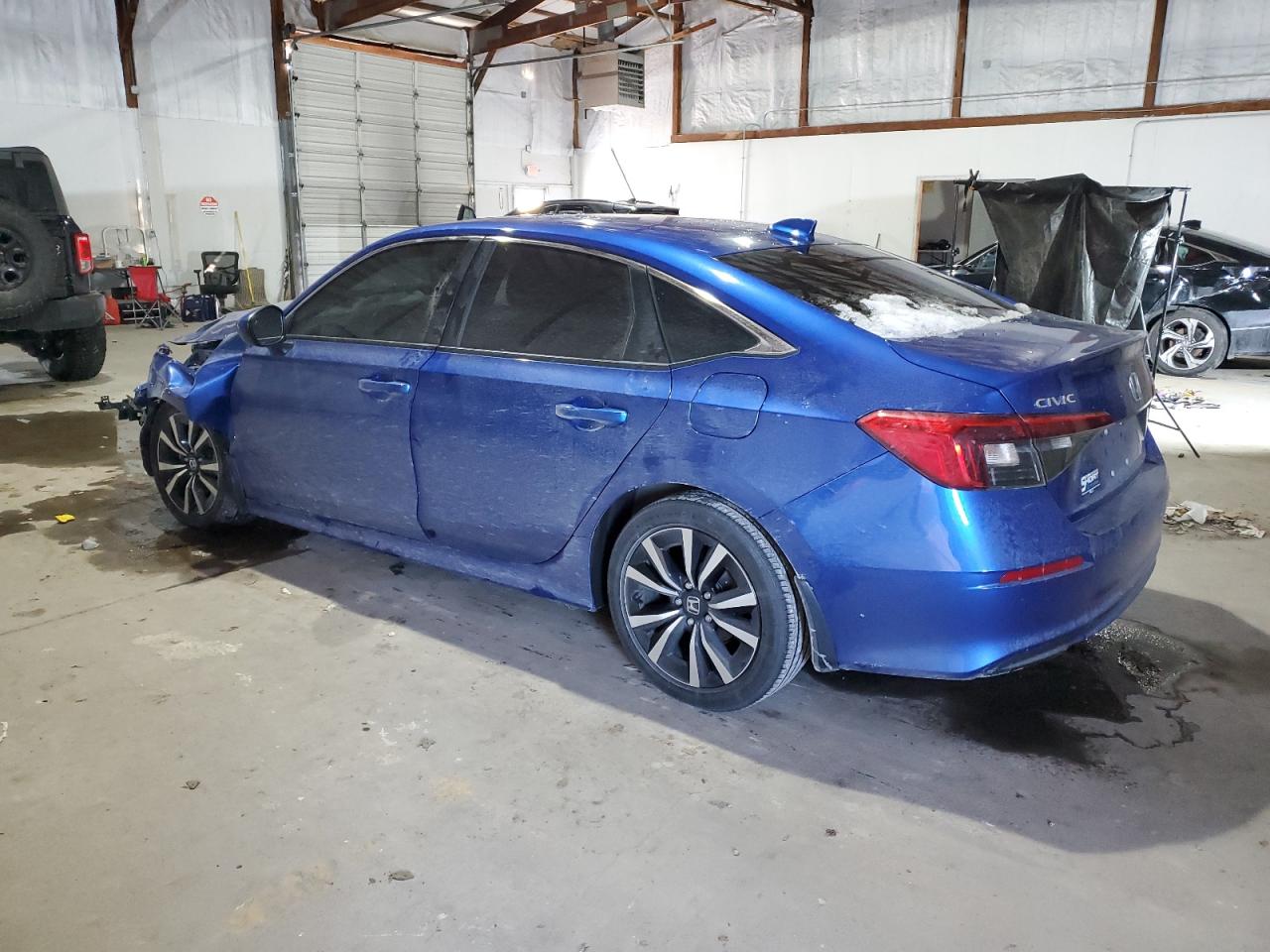 2022 HONDA CIVIC EX VIN:2HGFE1F78NH319091