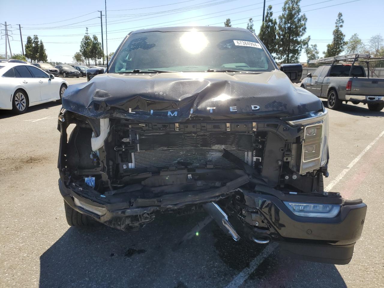 2022 FORD F150 SUPERCREW VIN:1FTFW1ED9NFB50591