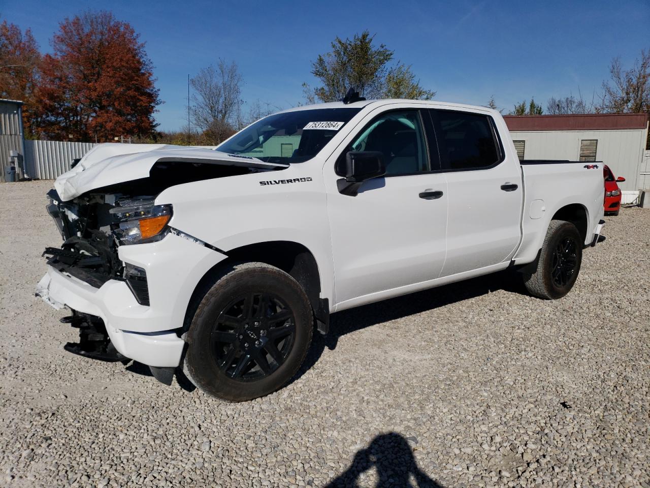 2024 CHEVROLET SILVERADO K1500 CUSTOM VIN:1GCPDBEK9RZ321472