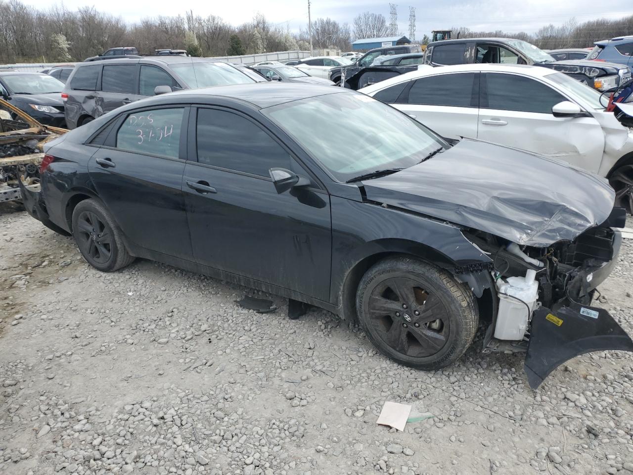 2022 HYUNDAI ELANTRA SEL VIN:5NPLM4AG9NH058655