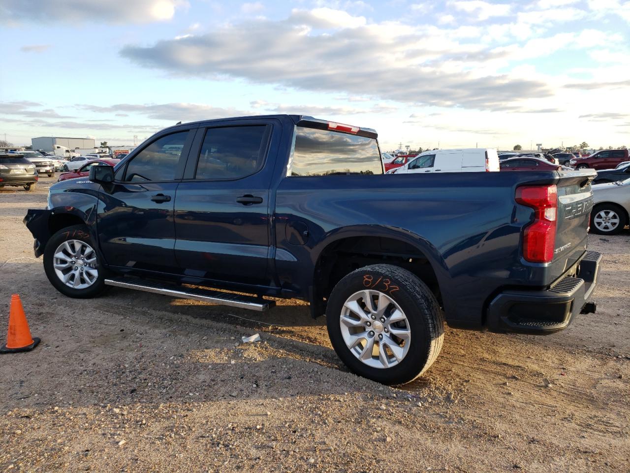 2023 CHEVROLET SILVERADO C1500 CUSTOM VIN:3GCPABEK0PG191538