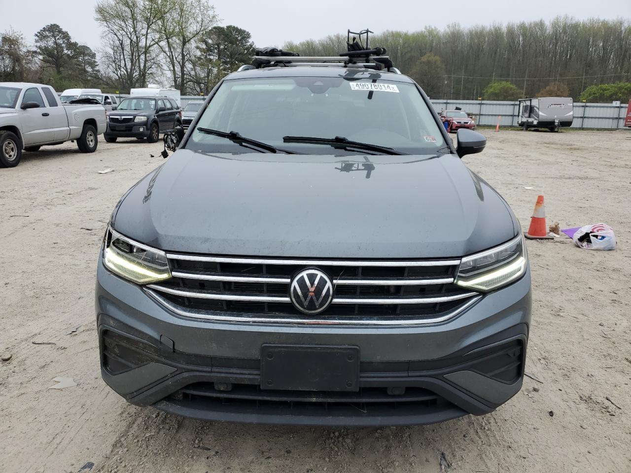 2022 VOLKSWAGEN TIGUAN SE VIN:3VV3B7AX3NM106041