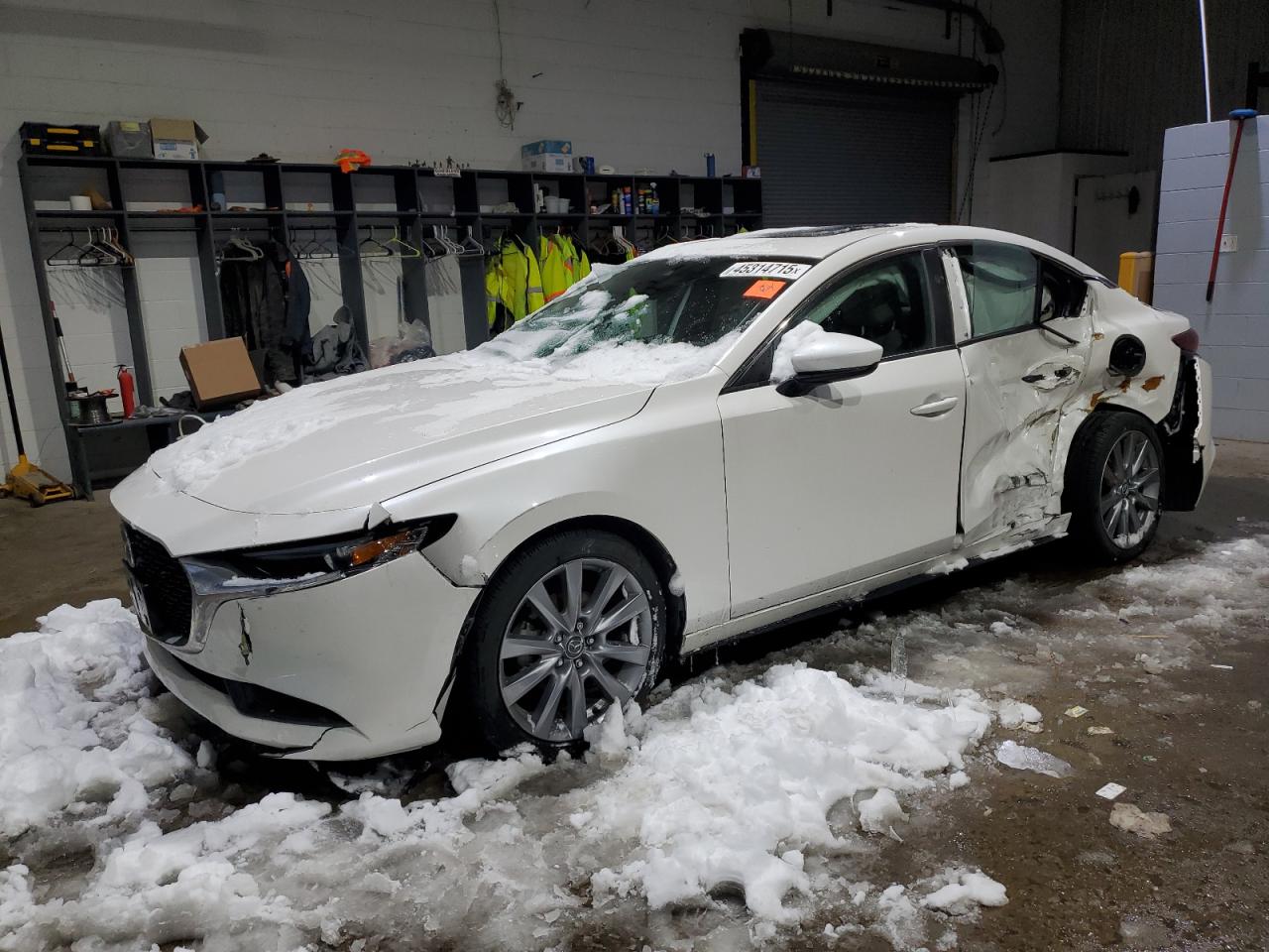 2022 MAZDA 3 PREFERRED VIN:3MZBPACL7NM317176