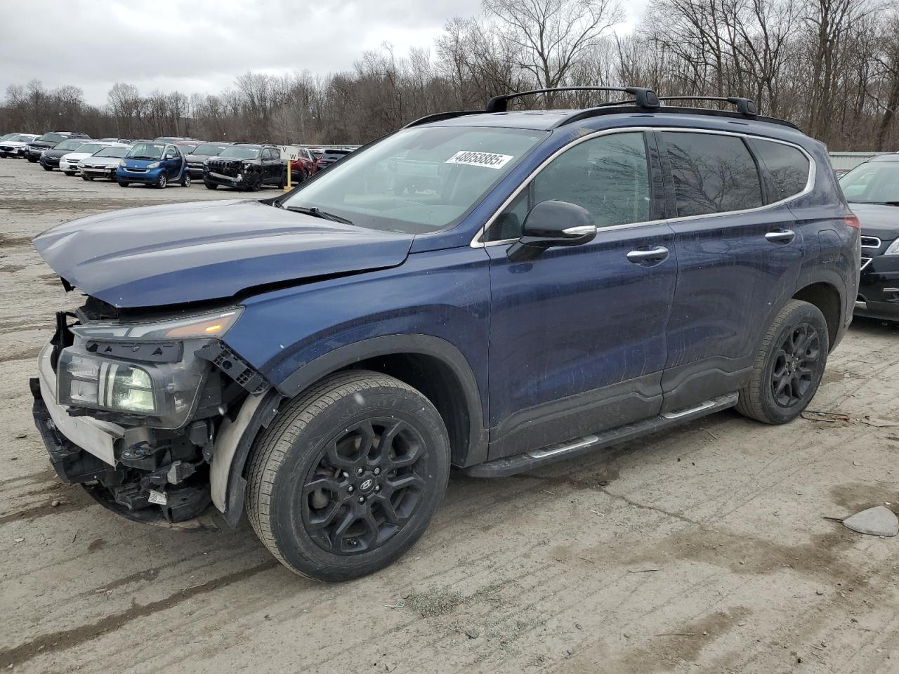 2022 HYUNDAI SANTA FE SEL VIN:5NMS6DAJ2NH480264