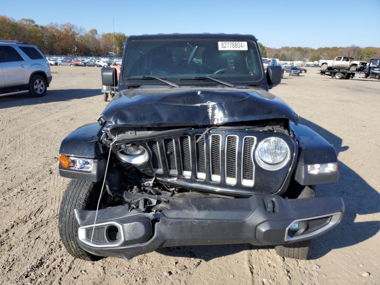 2022 JEEP WRANGLER UNLIMITED SAHARA VIN:1C4HJXEM6NW254949