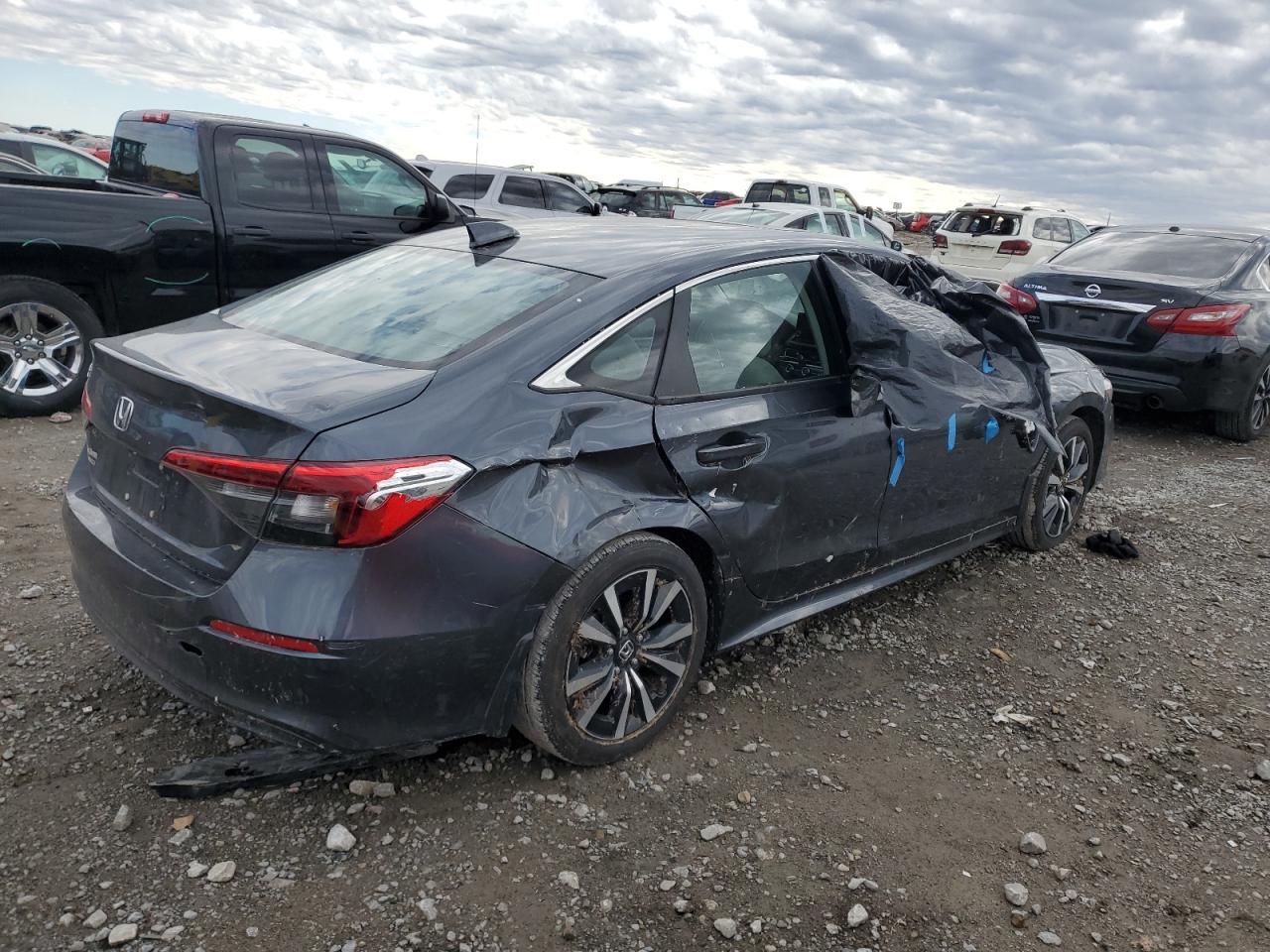 2022 HONDA CIVIC EX VIN:2HGFE1F74NH329715