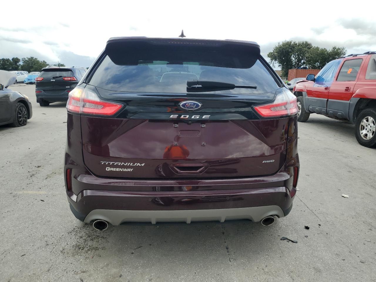 2022 FORD EDGE TITANIUM VIN:2FMPK4K94NBA96793