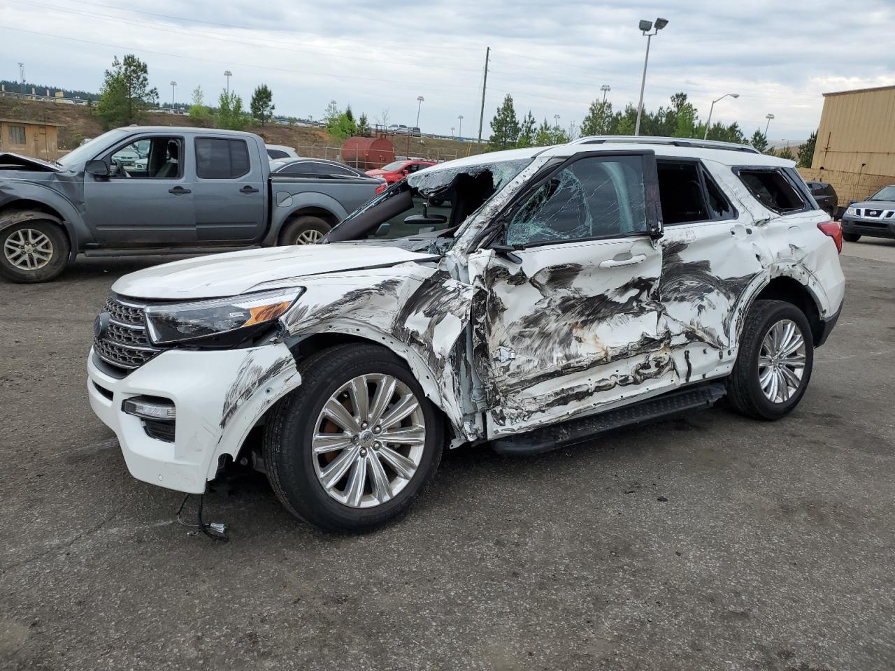 2022 FORD EXPLORER KING RANCH VIN:1FM5K8LC4NGA35137