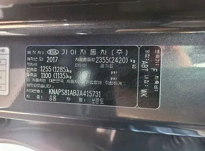 2018 Kia Sorento KNAPS81ABJA415731 VIN:KNAPS81ABJA415731