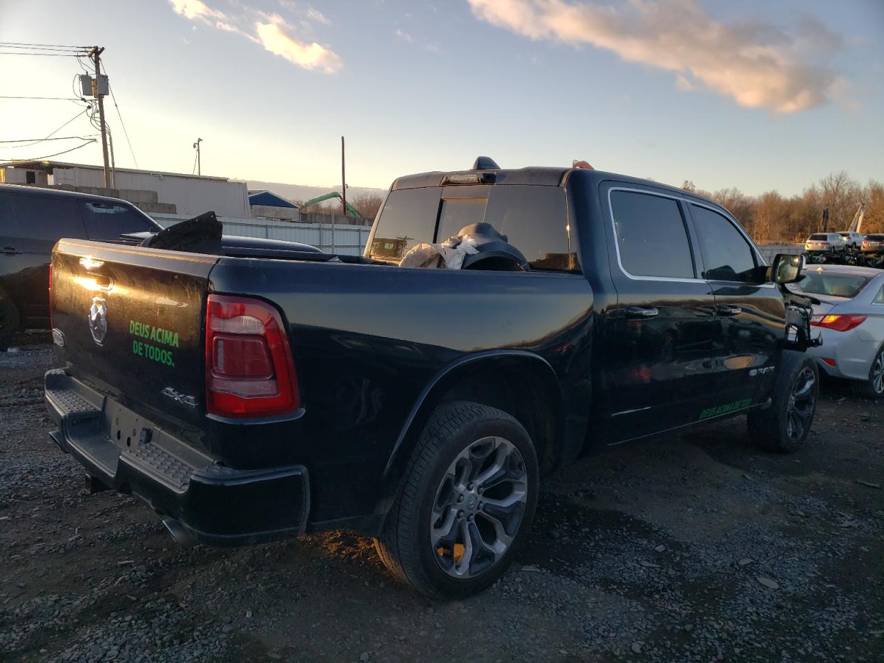 2022 RAM 1500 LONGHORN VIN:1C6SRFKT4NN164619