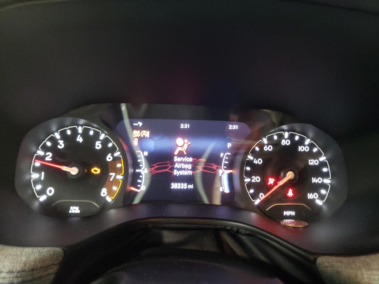 2022 JEEP COMPASS LATITUDE VIN:1FTFX1ET9CKD52632