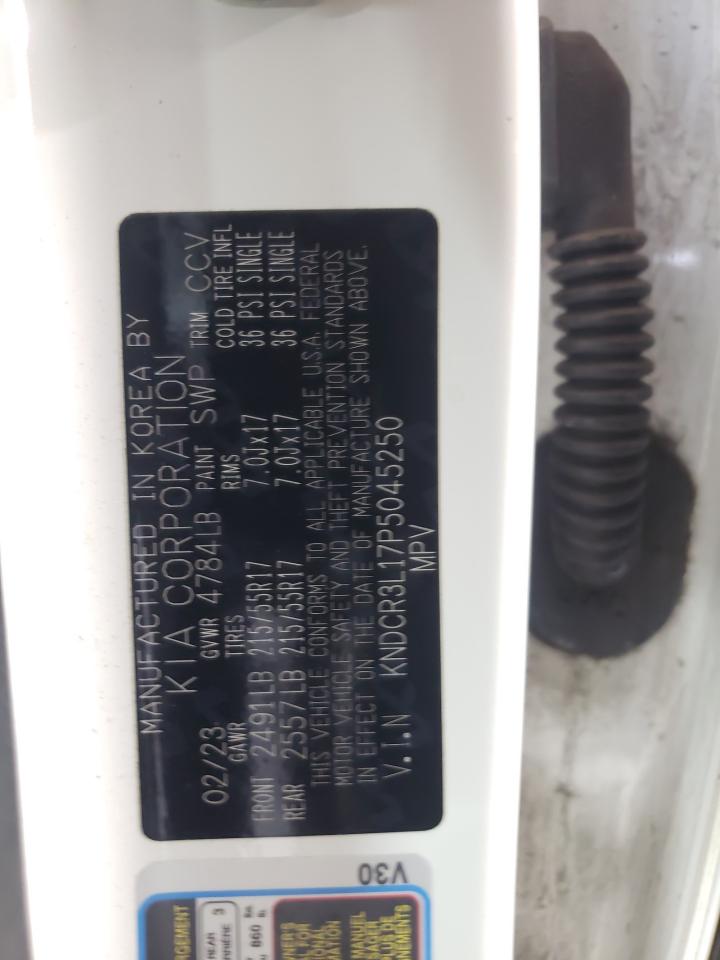 2023 KIA NIRO WIND VIN:KNDCR3L17P5045250