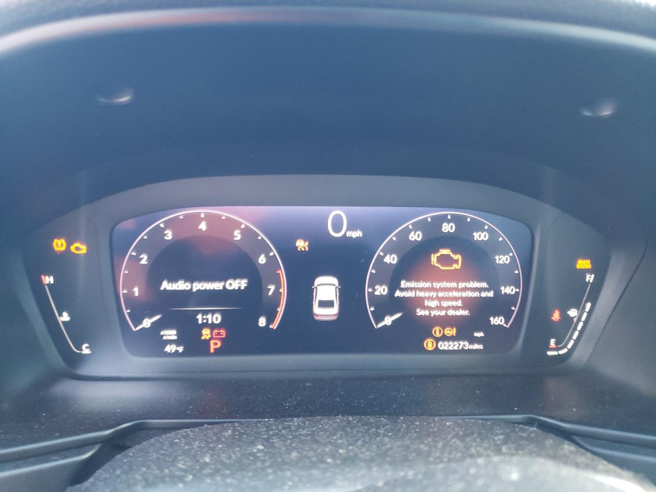 2023 HONDA ACCORD EX VIN:1HGCY1F3XPA005970