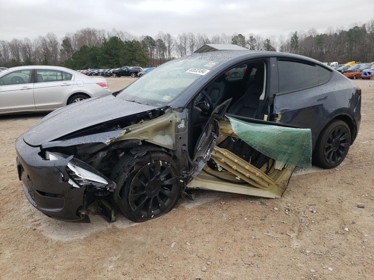 2022 TESLA MODEL Y  VIN:7SAYGDEE1NA009096