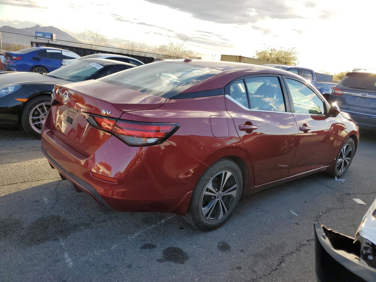 2022 NISSAN SENTRA SV VIN:3N1AB8CV6NY250640