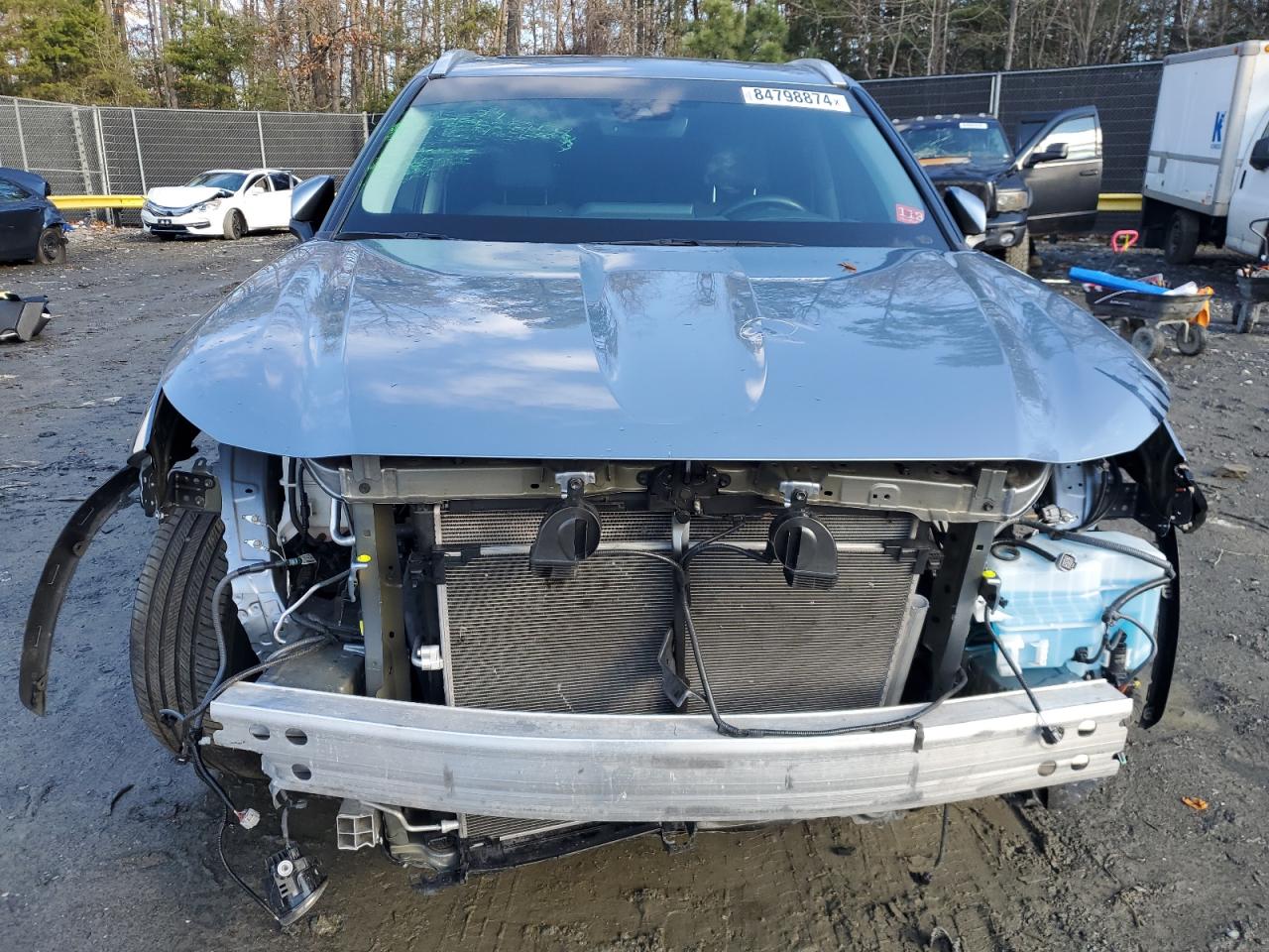 2022 TOYOTA HIGHLANDER XLE VIN:5TDGZRBH4NS246436