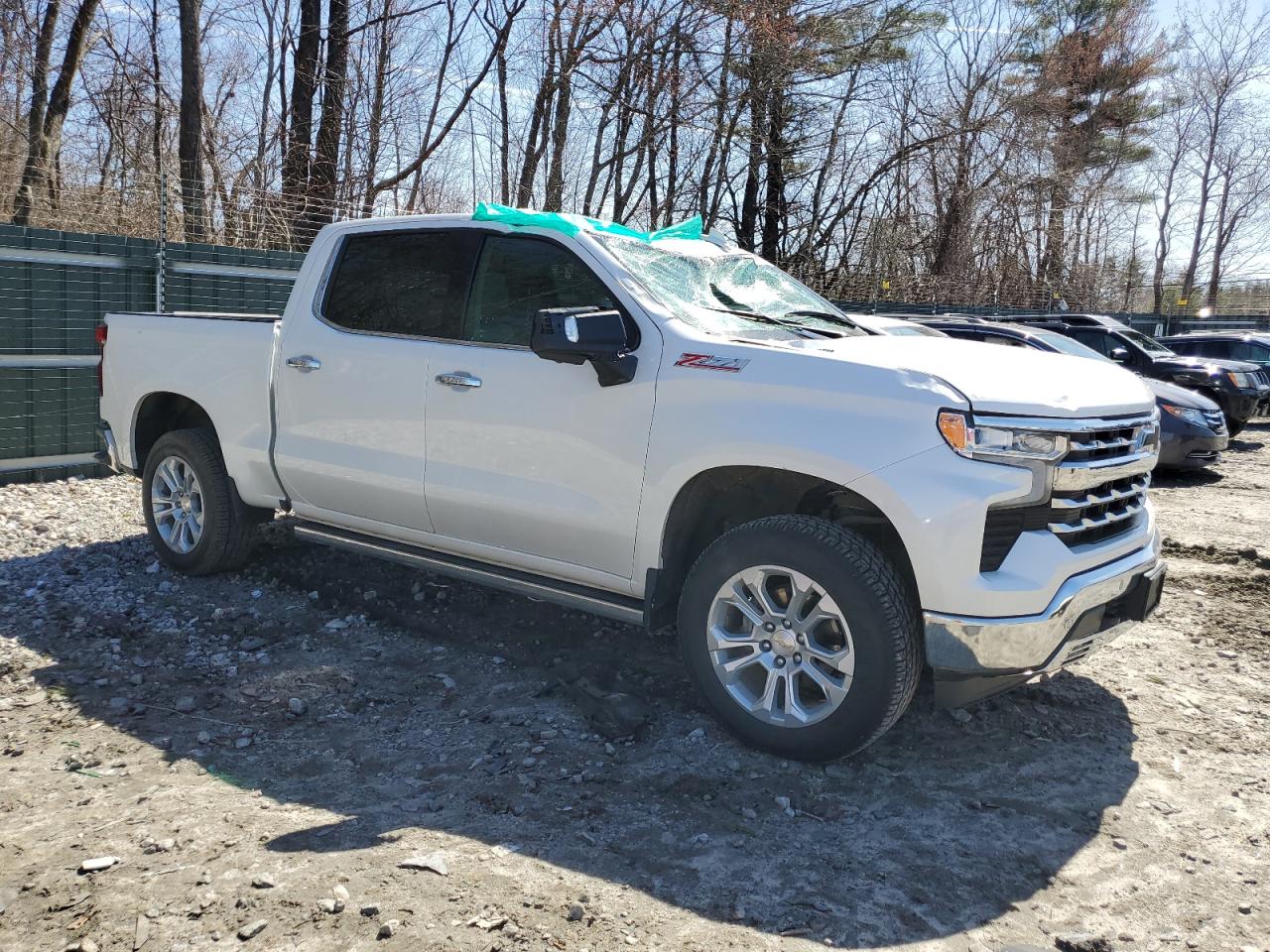 2022 CHEVROLET SILVERADO K1500 LTZ VIN:1GCUDGET2NZ573812