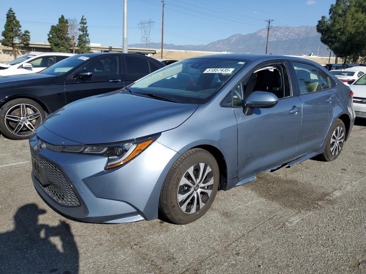 2022 TOYOTA COROLLA LE VIN:JTDEAMDEXN3006927
