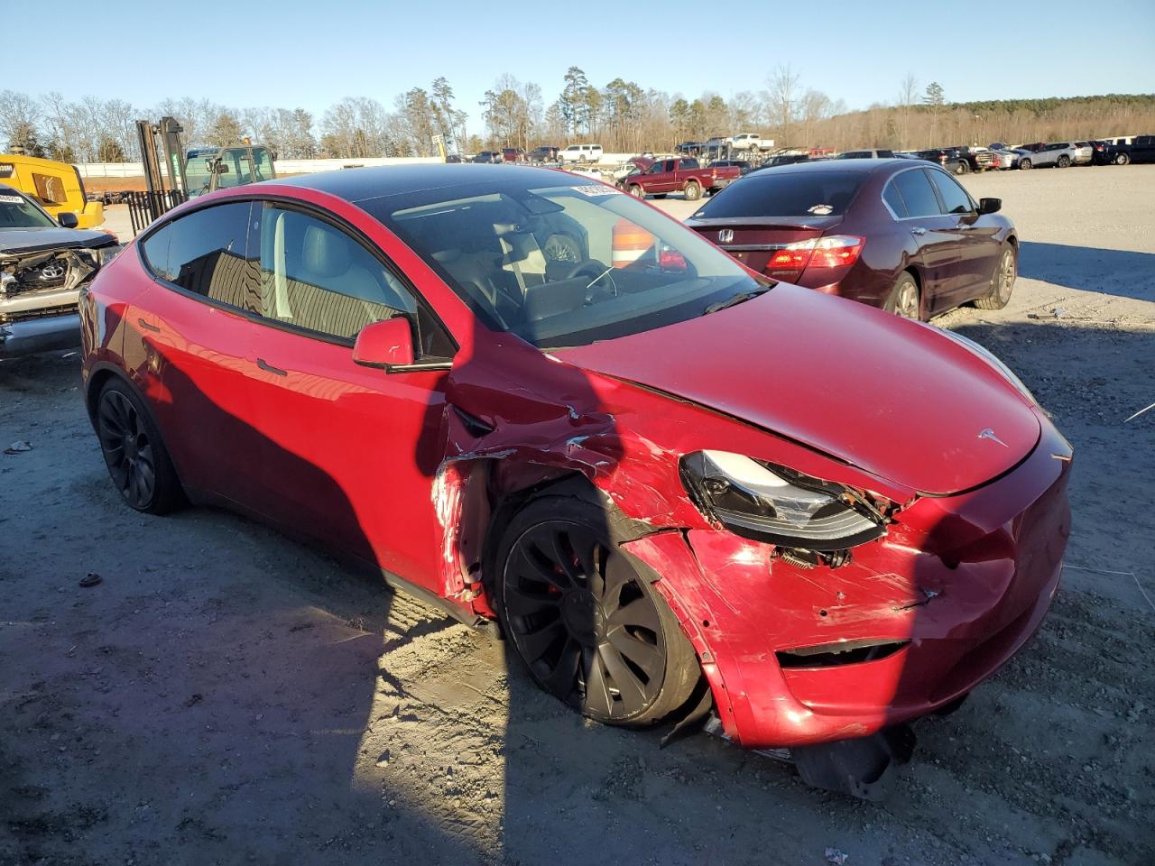2022 TESLA MODEL Y  VIN:7SAYGDEF2NF323142