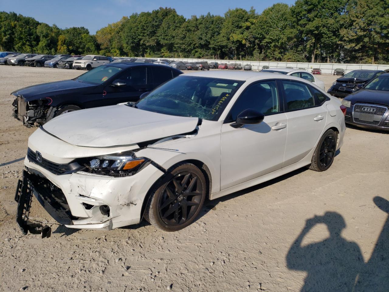 2022 HONDA CIVIC SPORT VIN:2HGFE2F56NH554156