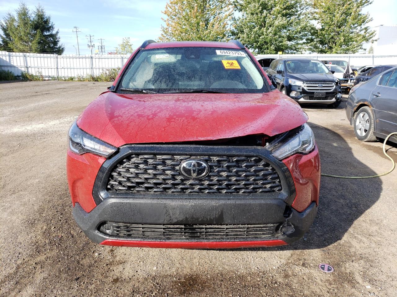 2022 TOYOTA COROLLA CROSS LE VIN:7MUBAABG3NV042498