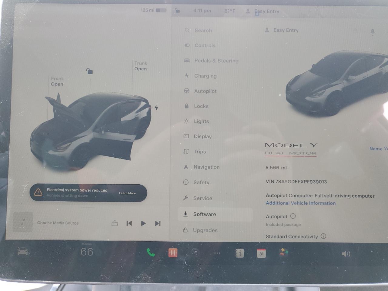 2023 TESLA MODEL Y  VIN:7SAYGDEFXPF939013